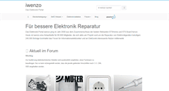 Desktop Screenshot of iwenzo.de